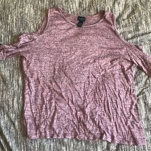 Cold shoulder T-shirt